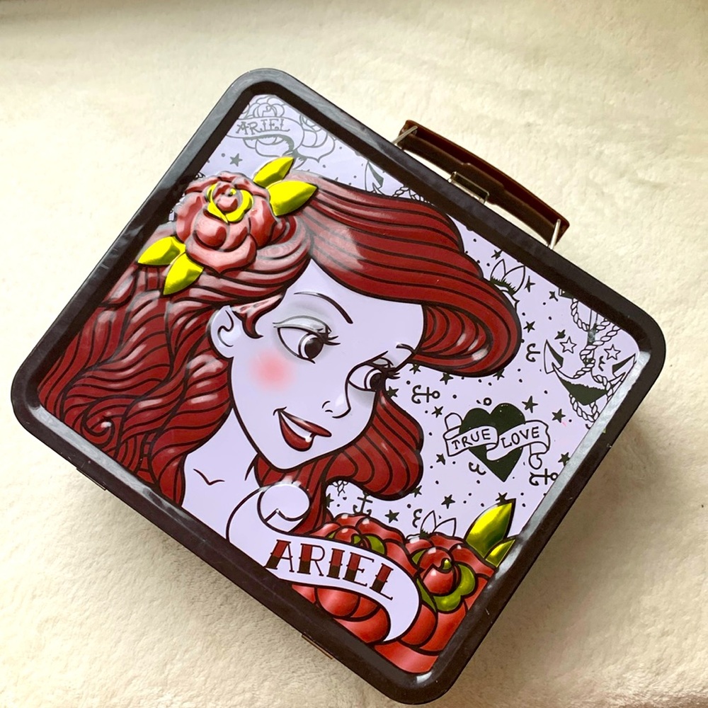 RARE collectible Loungefly Disney’s The Little Mermaid Ariel tattoo lunchbox